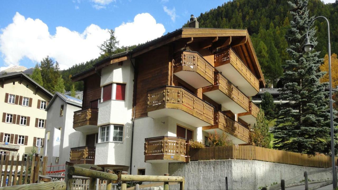 Апартаменты Haus Colmar Церматт Экстерьер фото